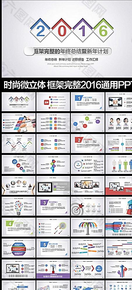 2016年终总结ppt