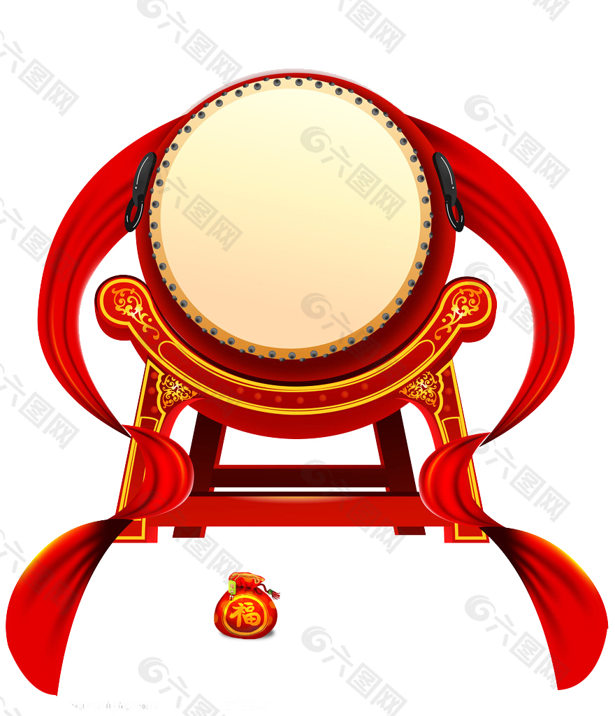 中国鼓 素材