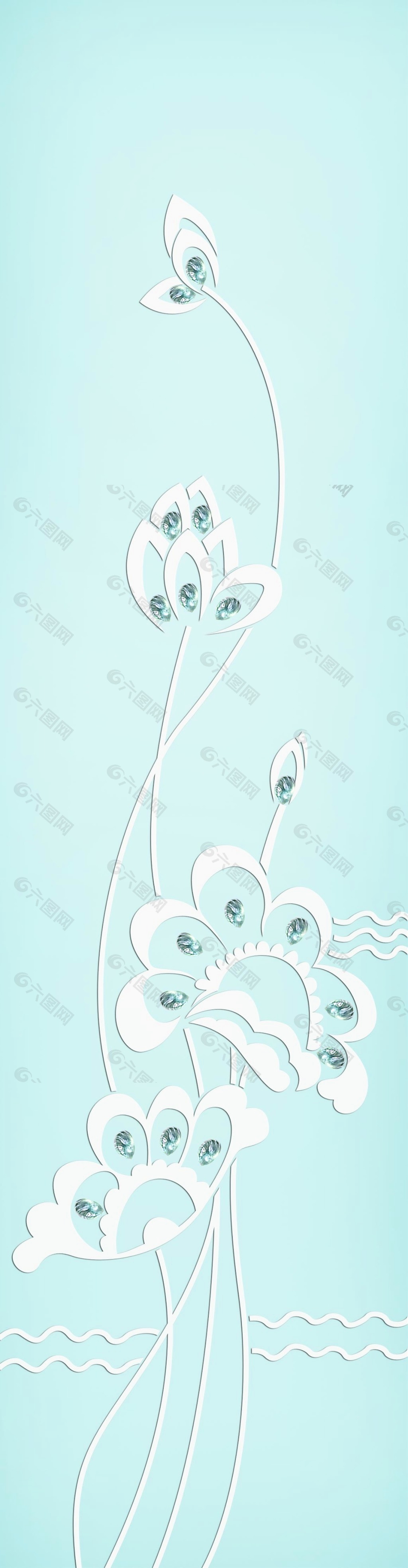 晶贝素花