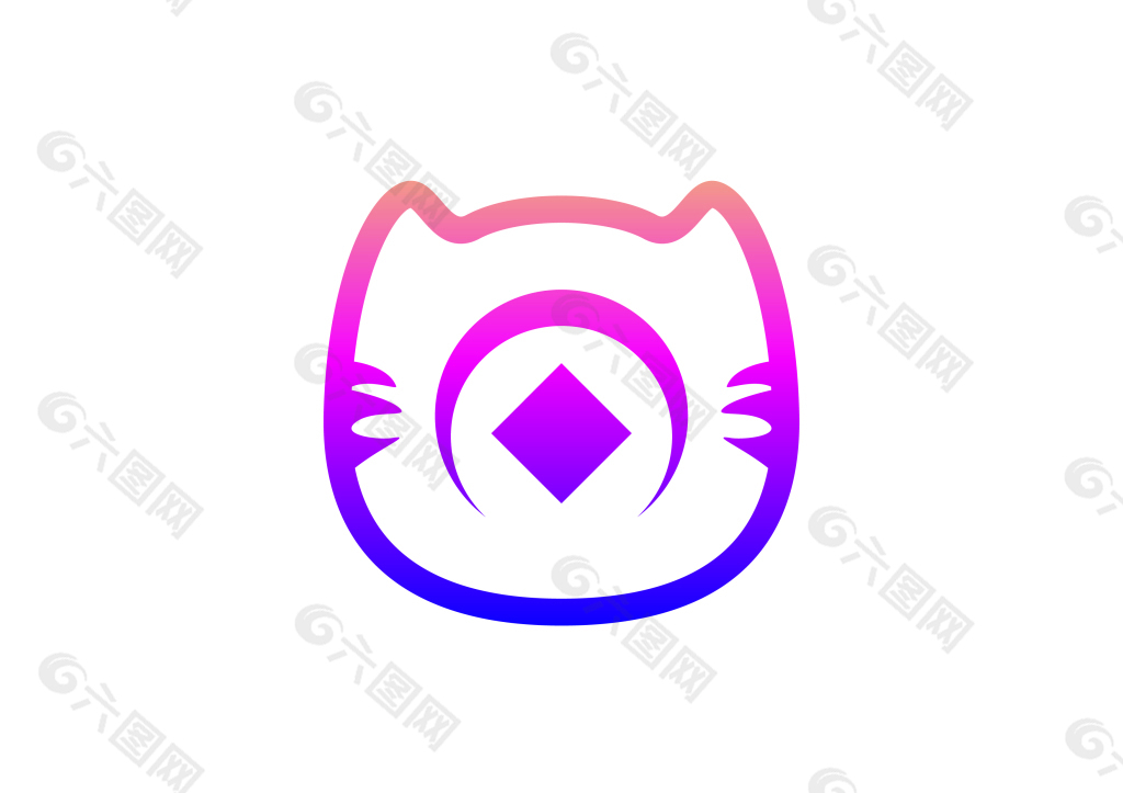 招财猫logo