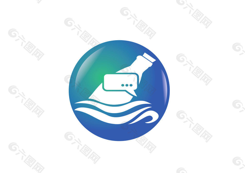 漂流瓶logo