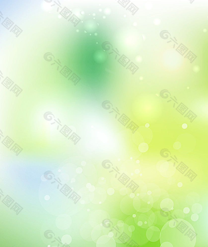 绿色清新梦幻背景图片
