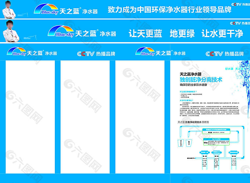 天之蓝净水器图片