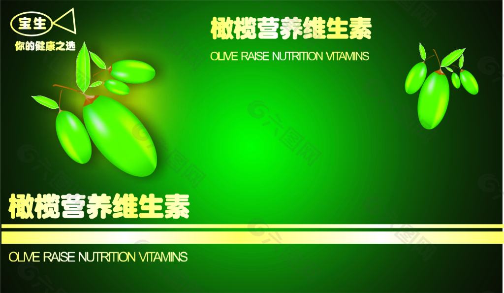 橄榄营养维生素