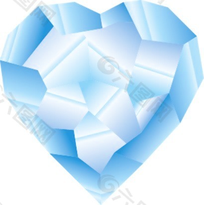 心形钻石元素