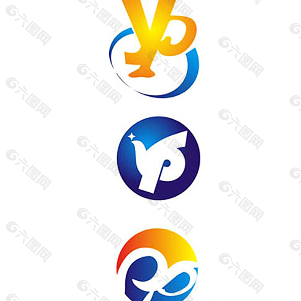 字母YP的LOGO图片