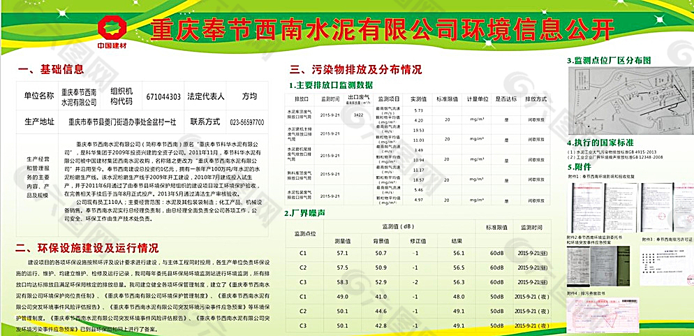 企业信息展板图片