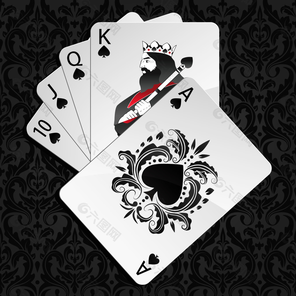 纸牌缩小批发，供应扑克魔术纸牌缩小-皇牌魔术
