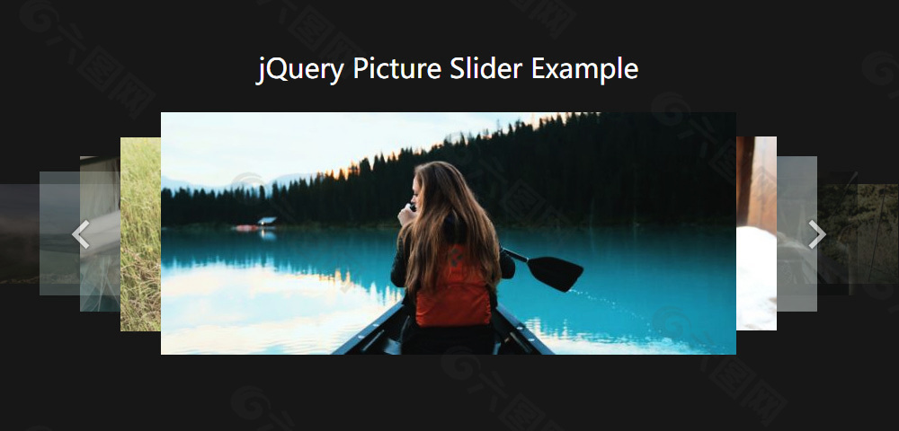 jQuery 3D旋转木马轮播图插件代码