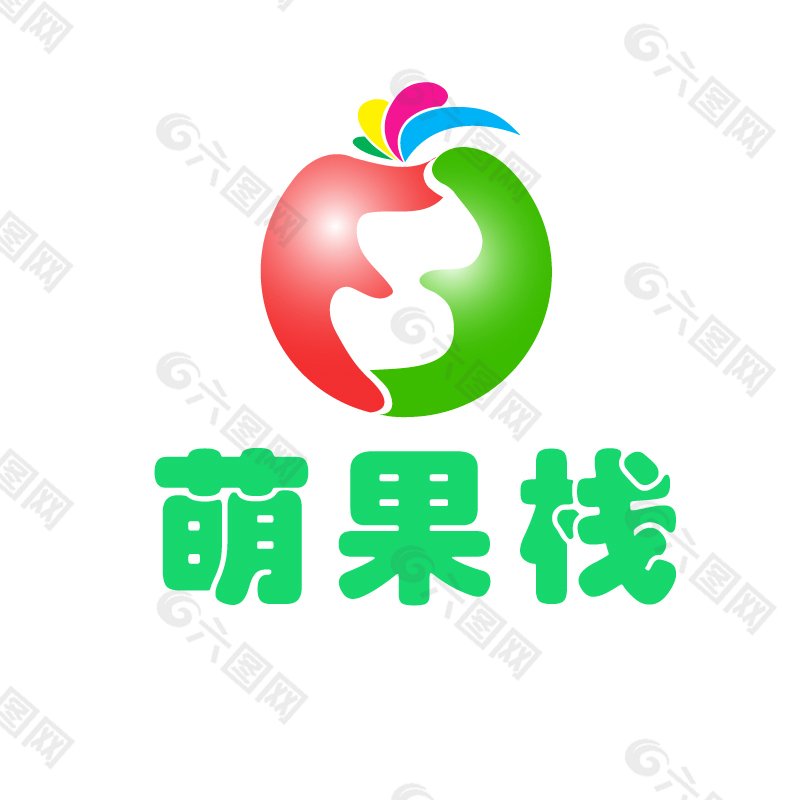 萌果栈logo设计