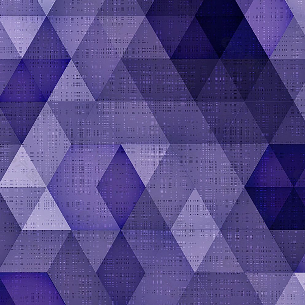 紫色三角格纹 背景图片