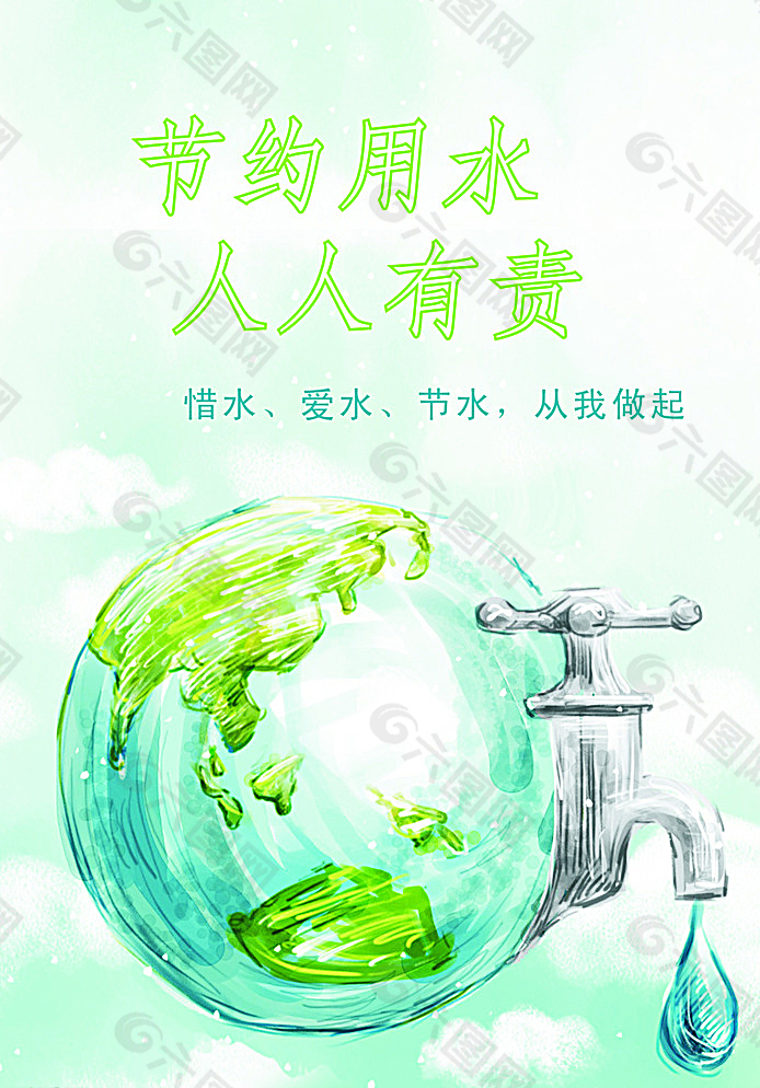 节约用水图片