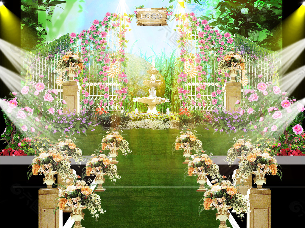 花园婚礼