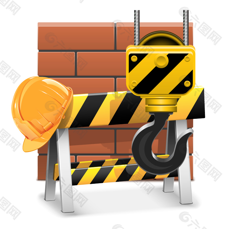 精美建筑工具设计矢量素材