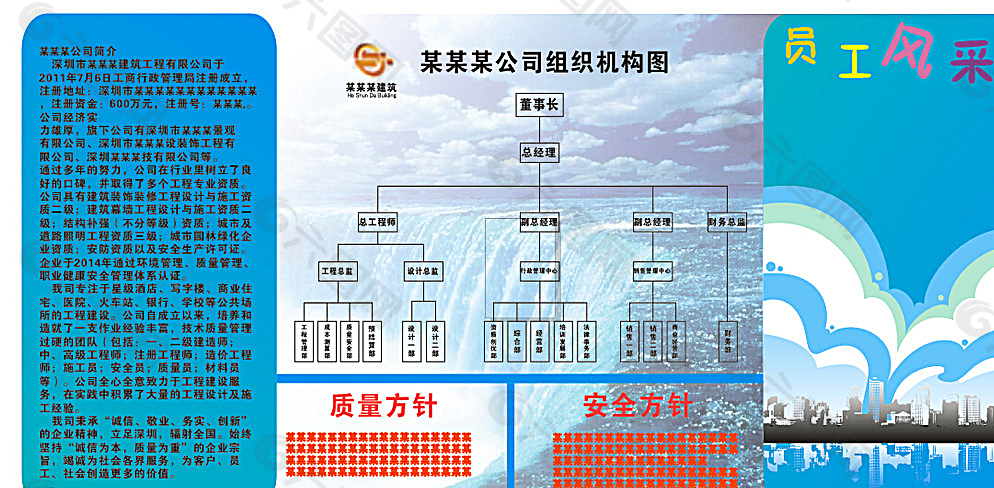 公司流程图形象墙员工墙图片