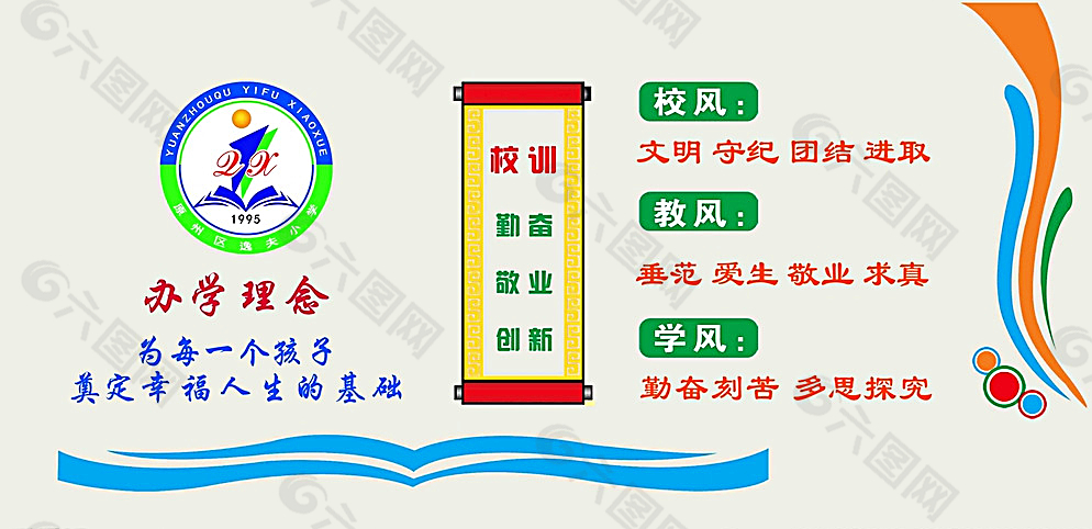 办学理念图片