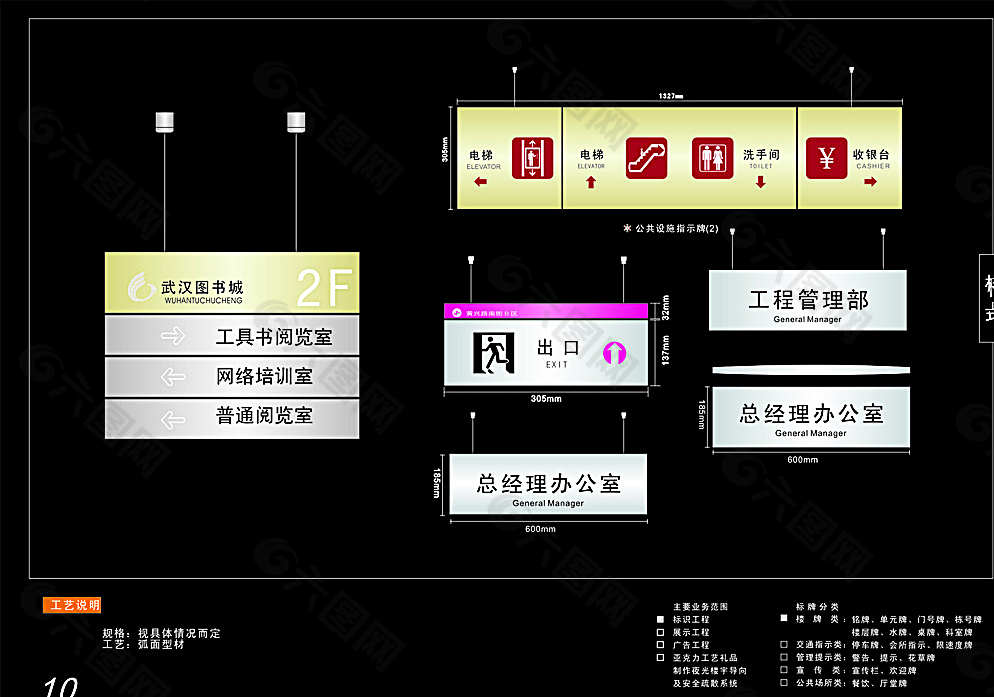 门牌指示牌图片