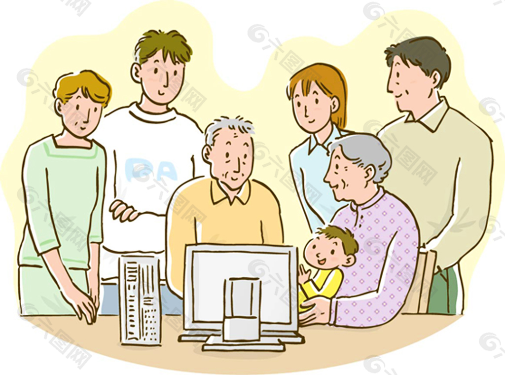 全家人一起學電腦