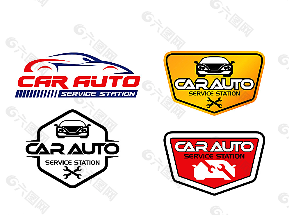 汽车修理logo图片
