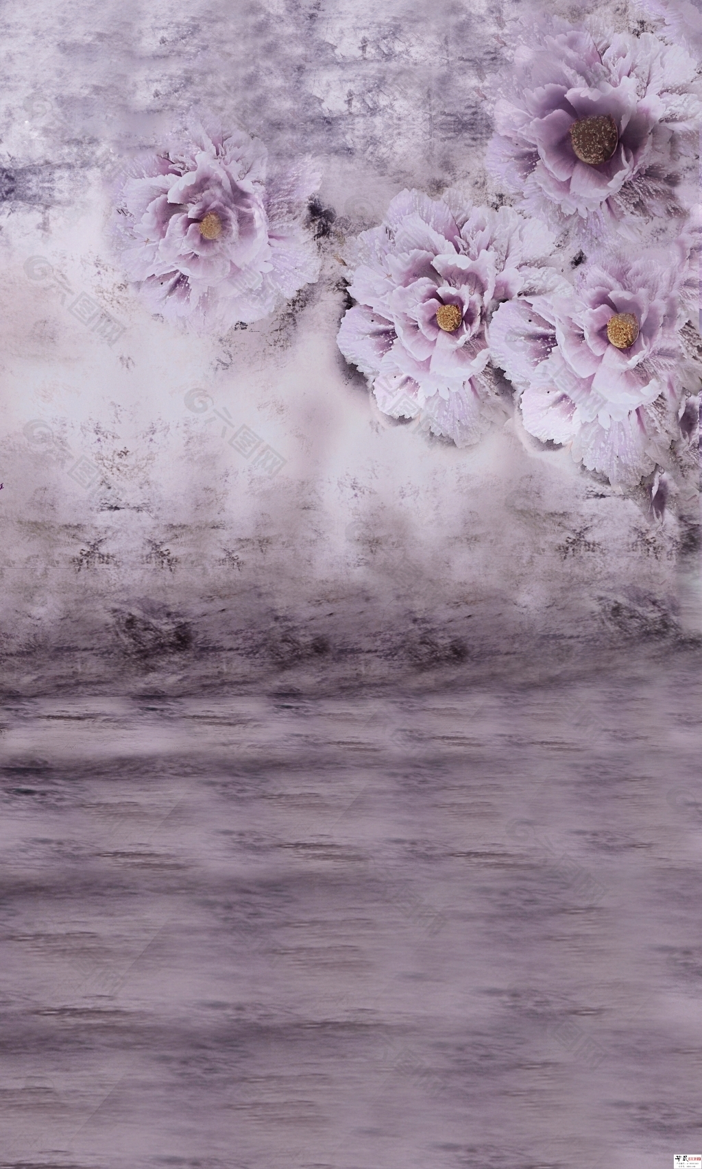 紫花高清背景图片(575)