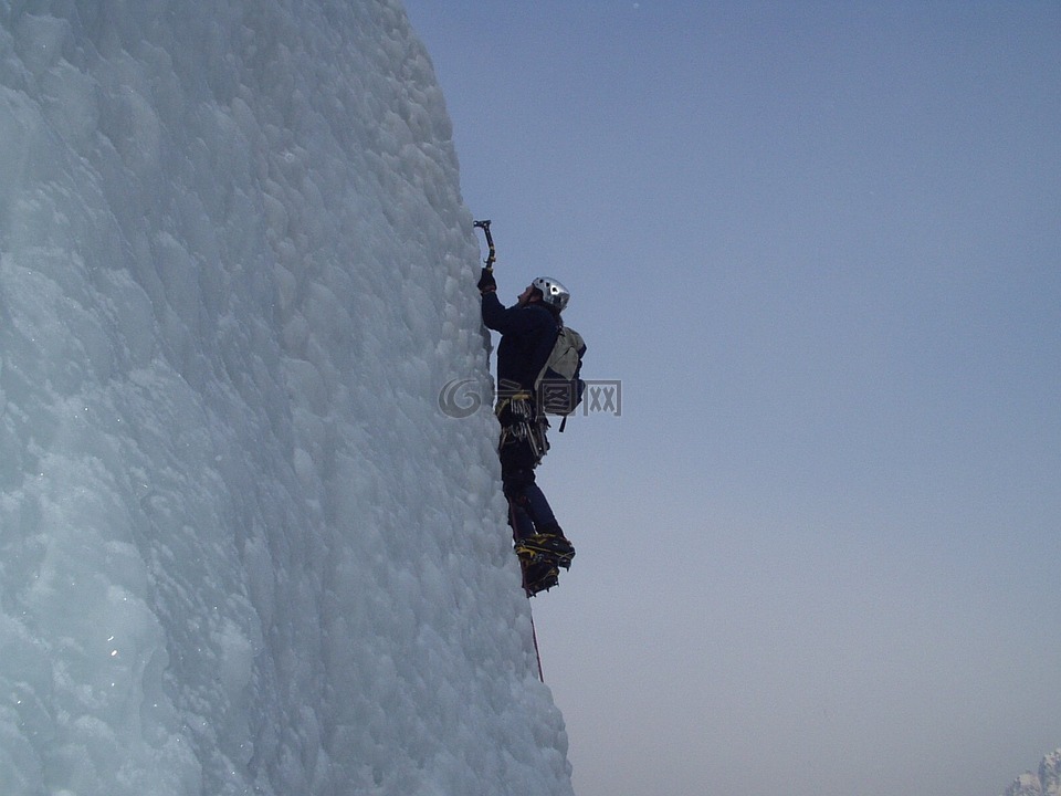 攀冰,登山,bergsport