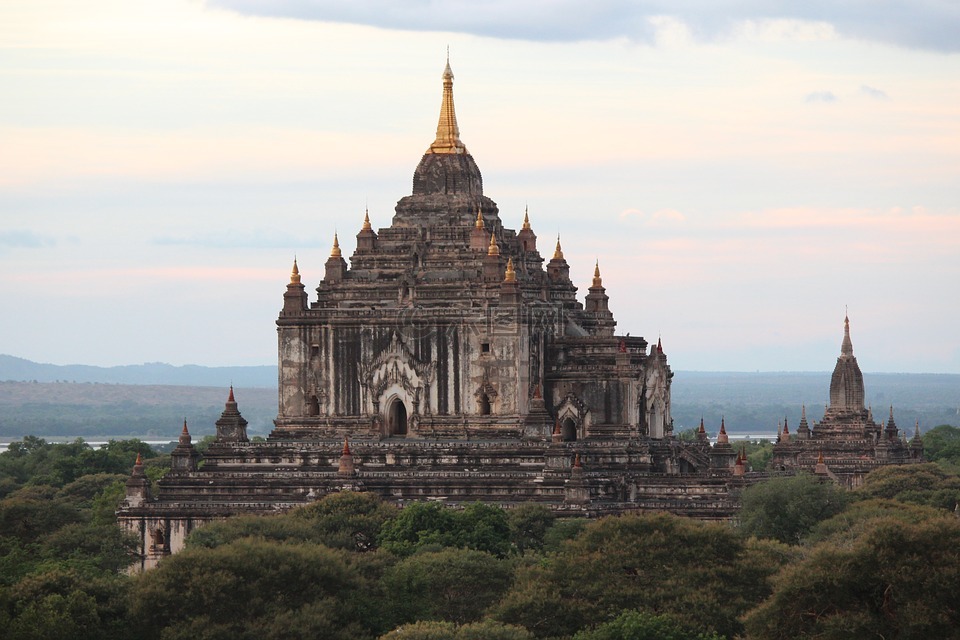 缅甸,庙,蒲甘