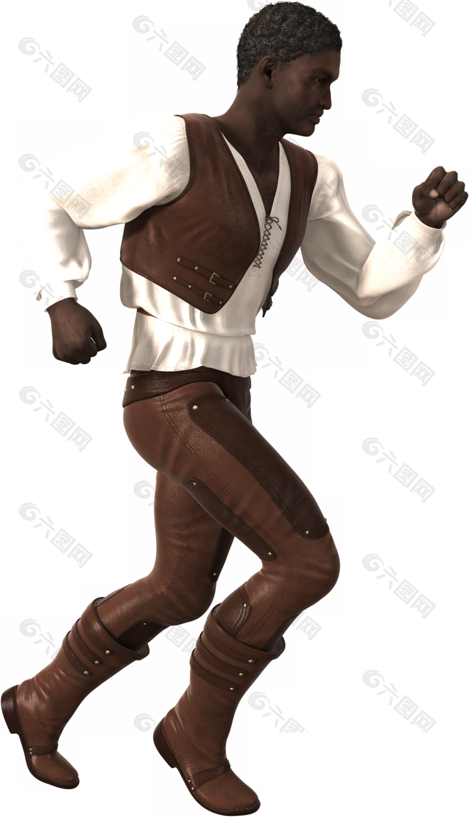 男子,运行,赛跑