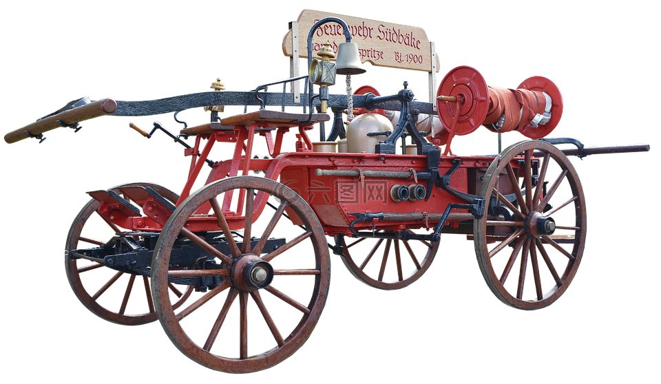 消防,1900,马车