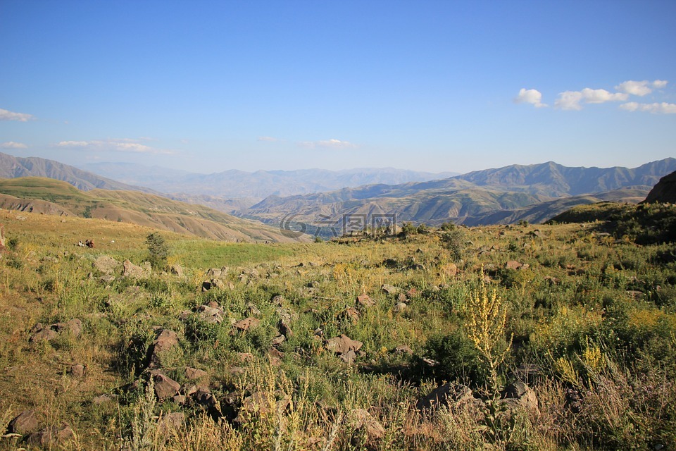 亚美尼亚,景观,山