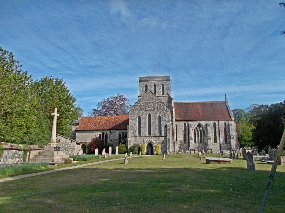 教堂,埃姆斯伯里,英格兰