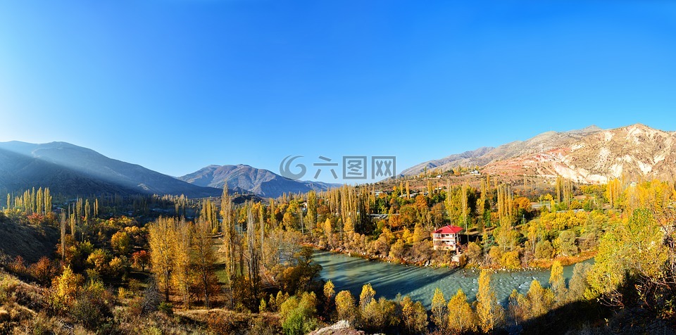 土耳其,coruh河,河