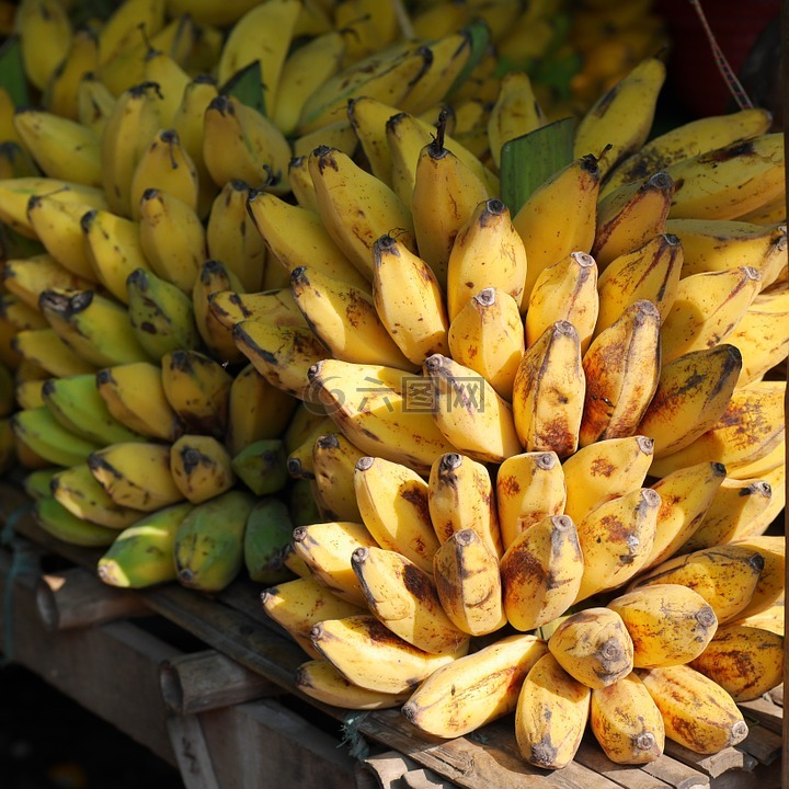 香蕉,香蕉灌木,水果