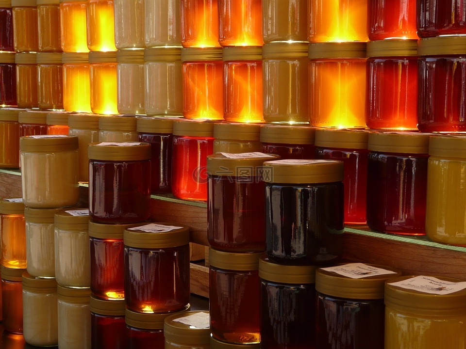 蜂蜜,蜜罐,蜂蜜出售