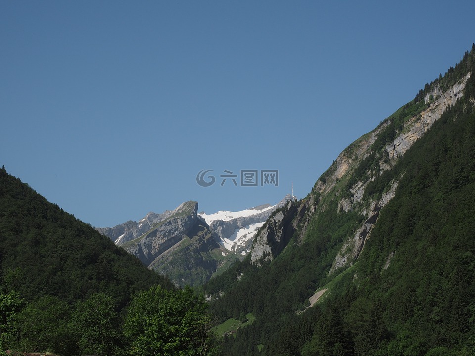 山,高山,säntis