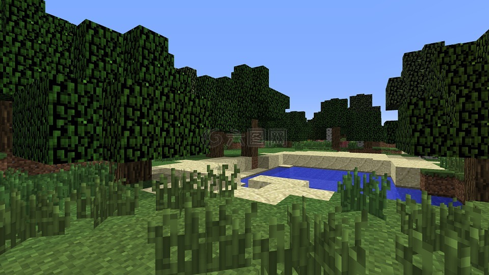 的minecraft,biom,草地