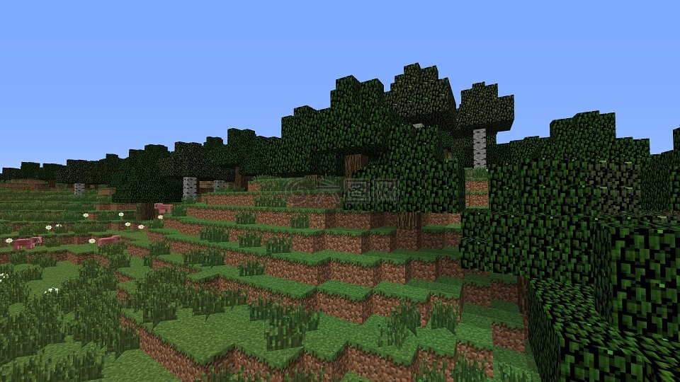 的minecraftbiom草地