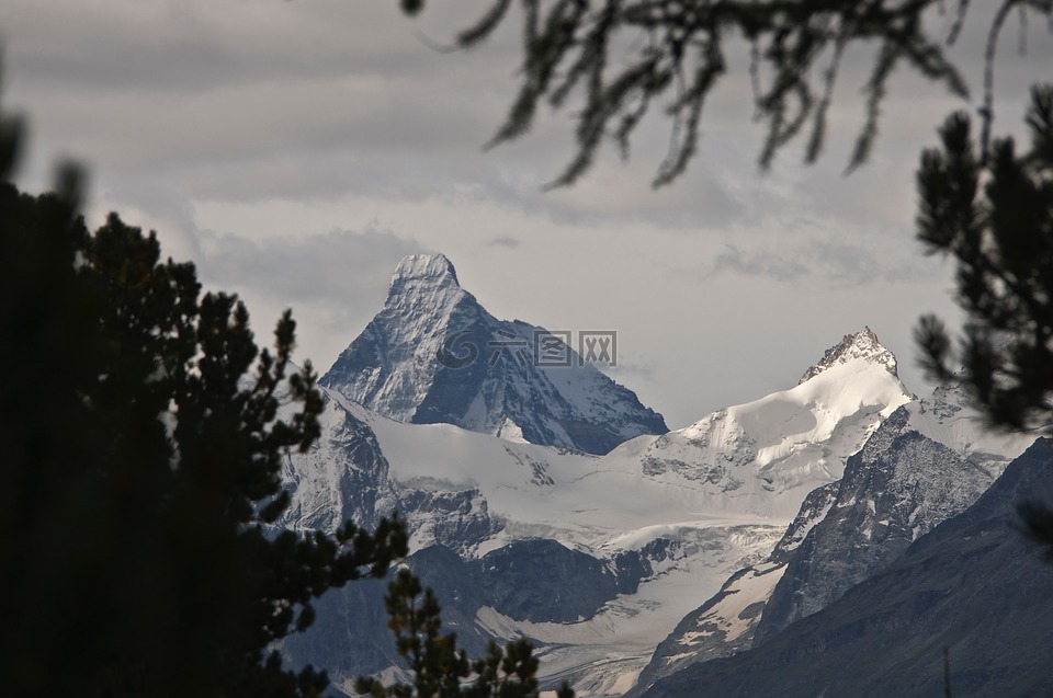 materhorn,自由式滑雪,马特宏峰