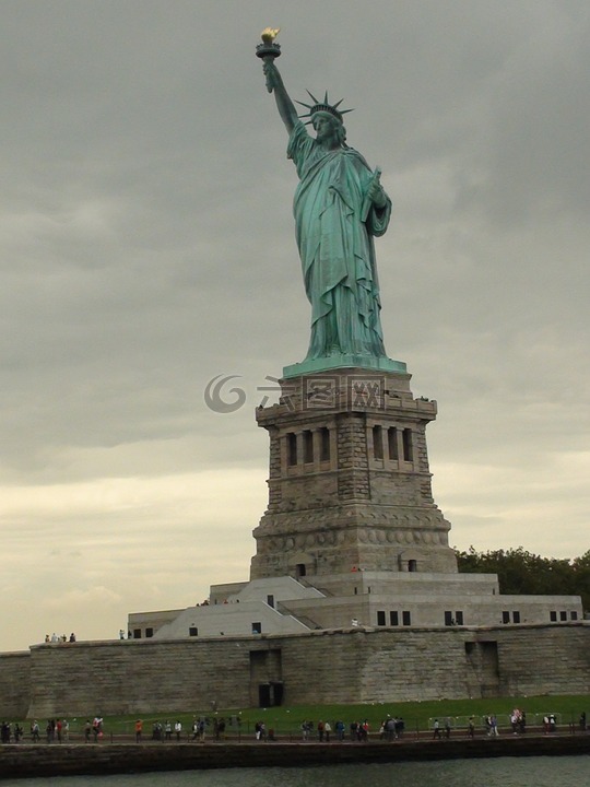 自由女神像,自由,美国