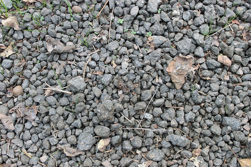 砾石,鹅卵石,土壤