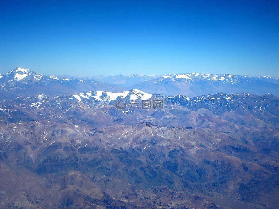 山,安第斯山脉,景观