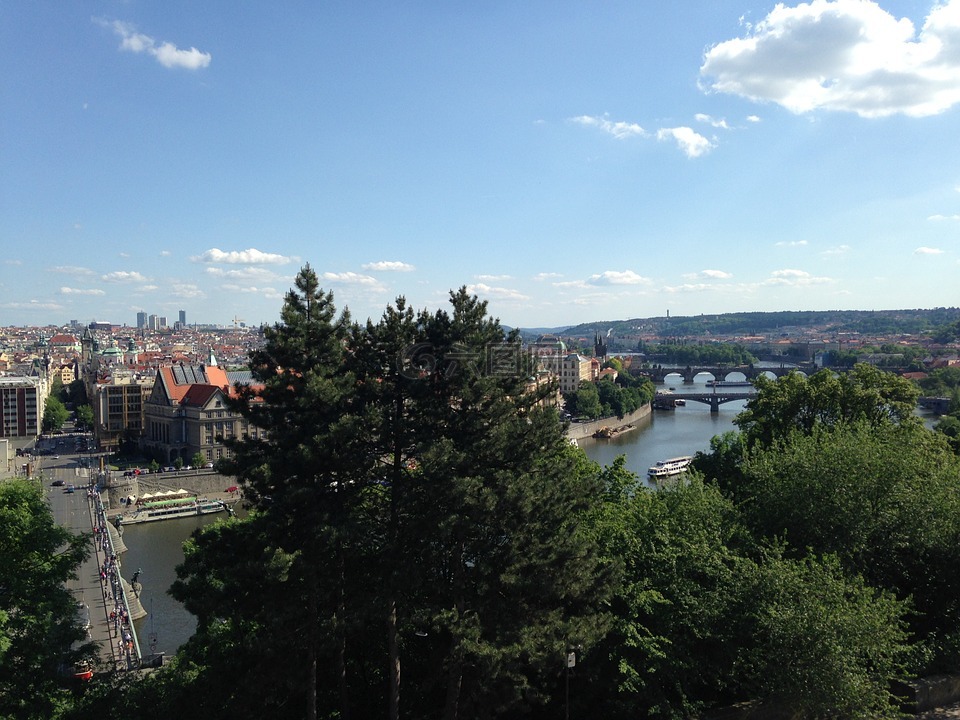 布拉格,桥梁,伏尔塔瓦
