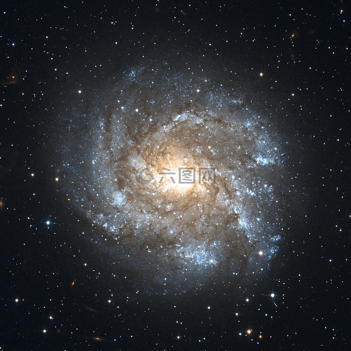 ngc 2082,棒的旋星系,星座 schwertfisch