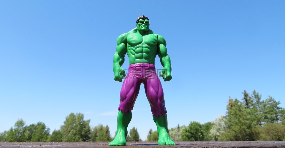 不可思议的绿巨人,超级英雄,绿色
