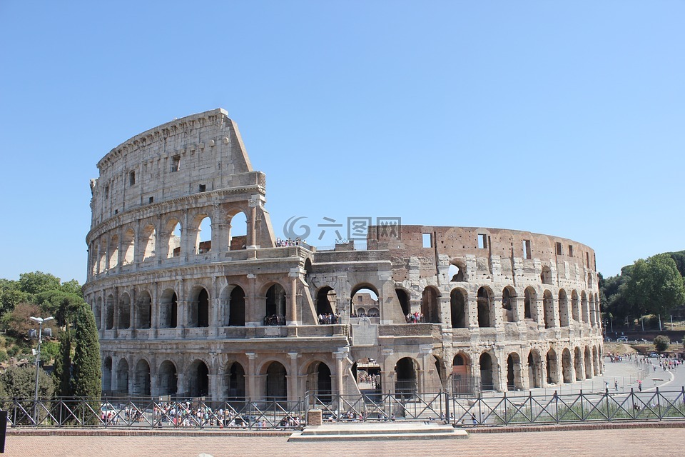 斗兽场,罗马,体系结构