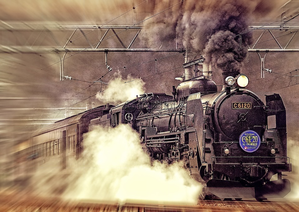 机车,蒸汽火车,古代