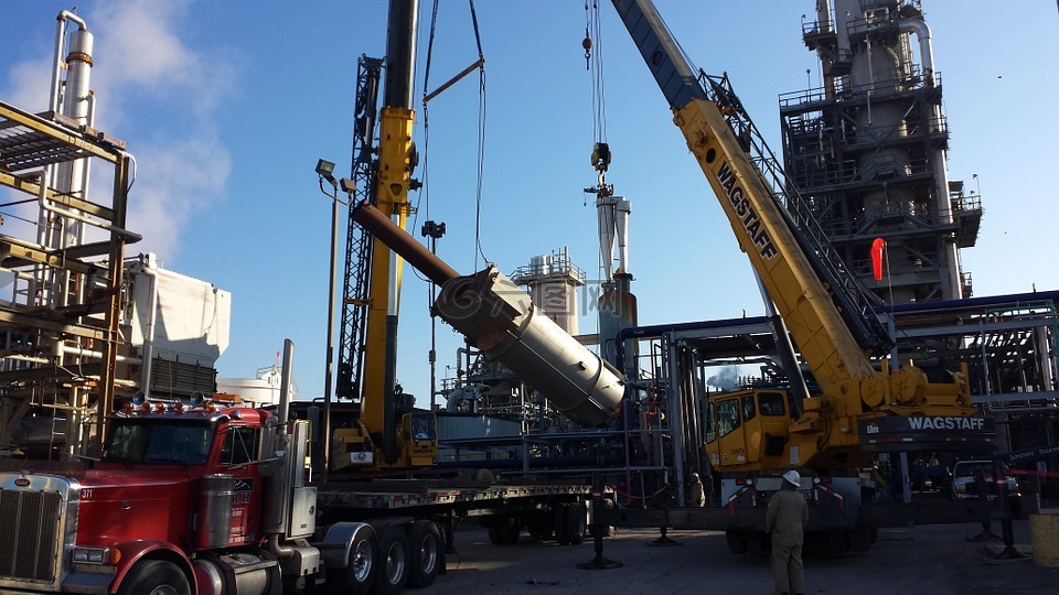 石油钻机,业,炼油厂