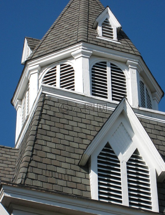 房子,尖顶,首页