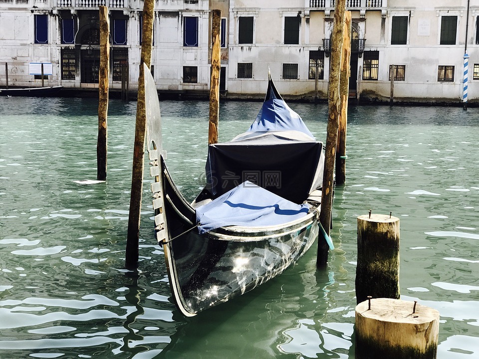 威尼斯船,缆车,威尼斯