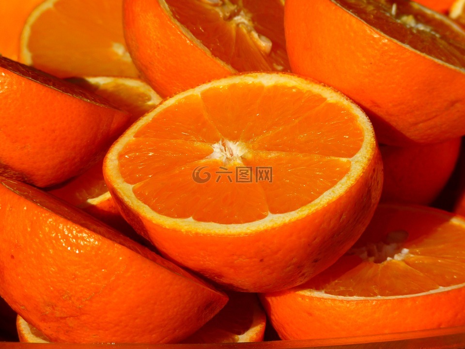 橙,水果,维生素