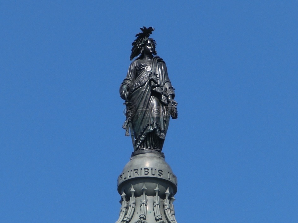 雕像,美国,华盛顿